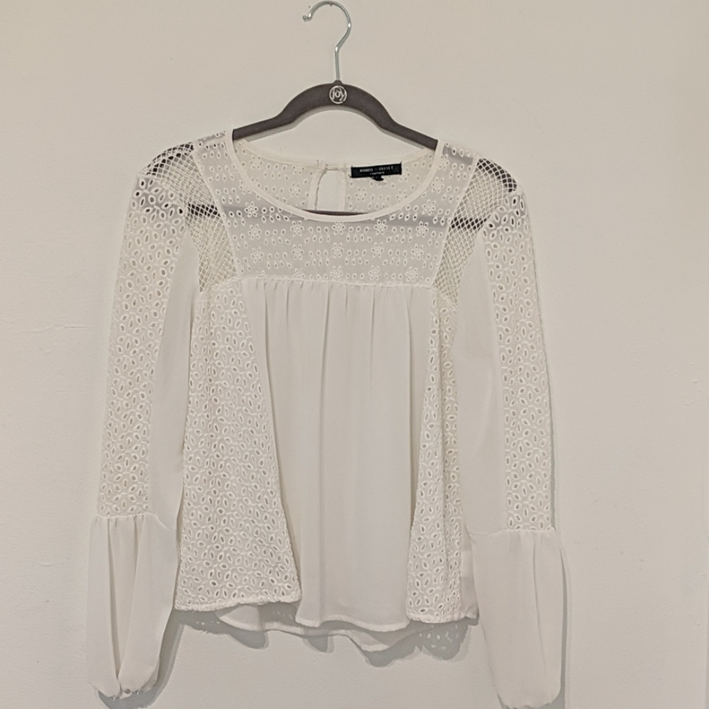 Long sleeve blouse